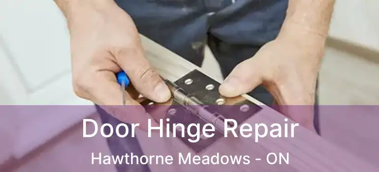  Door Hinge Repair Hawthorne Meadows - ON