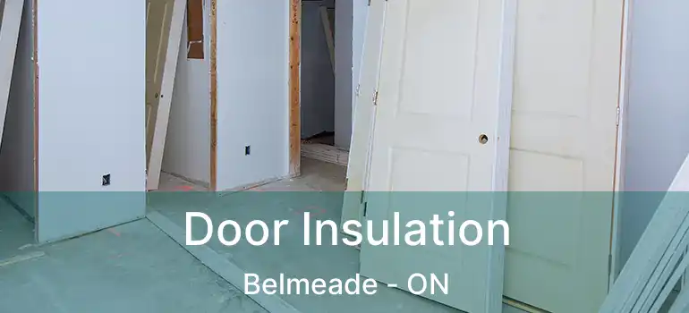 Door Insulation Belmeade - ON