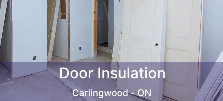  Door Insulation Carlingwood - ON