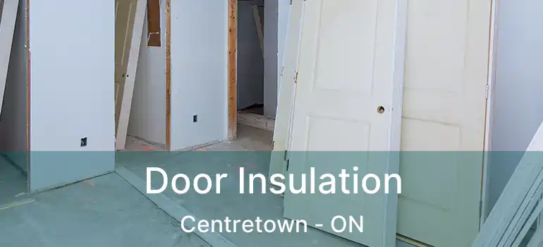  Door Insulation Centretown - ON