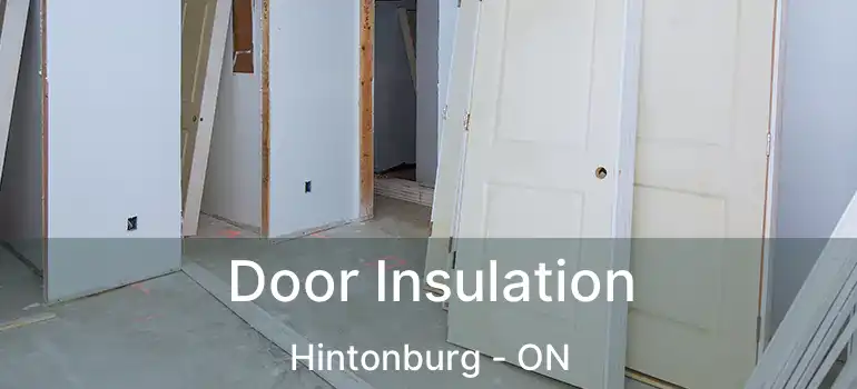 Door Insulation Hintonburg - ON