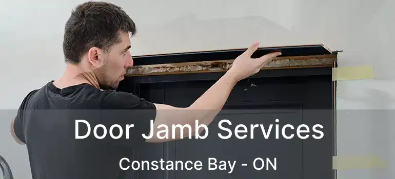 Door Jamb Services Constance Bay - ON