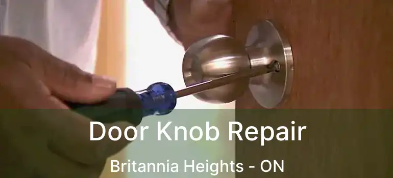 Door Knob Repair Britannia Heights - ON