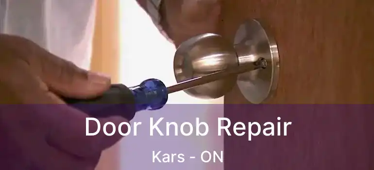 Door Knob Repair Kars - ON