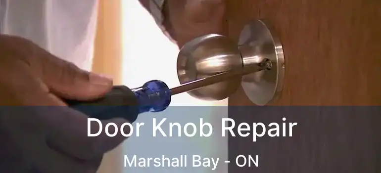 Door Knob Repair Marshall Bay - ON