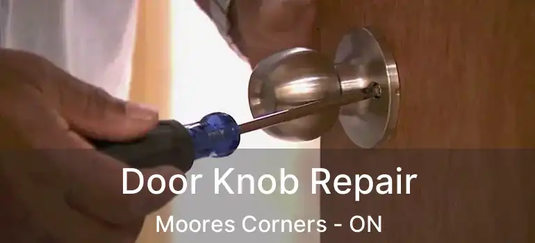 Door Knob Repair Moores Corners - ON