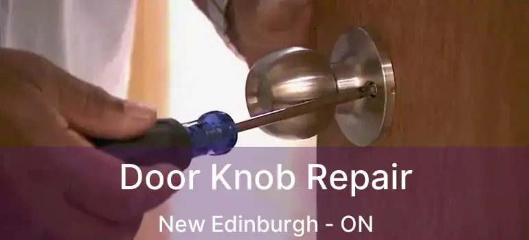 Door Knob Repair New Edinburgh - ON
