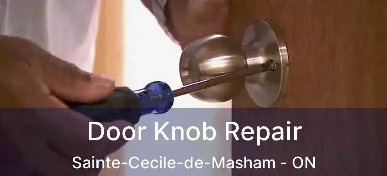 Door Knob Repair Sainte-Cecile-de-Masham - ON