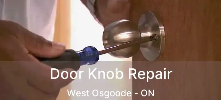 Door Knob Repair West Osgoode - ON
