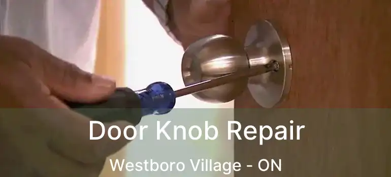  Door Knob Repair Westboro Village - ON
