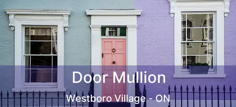 Door Mullion Westboro Village - ON