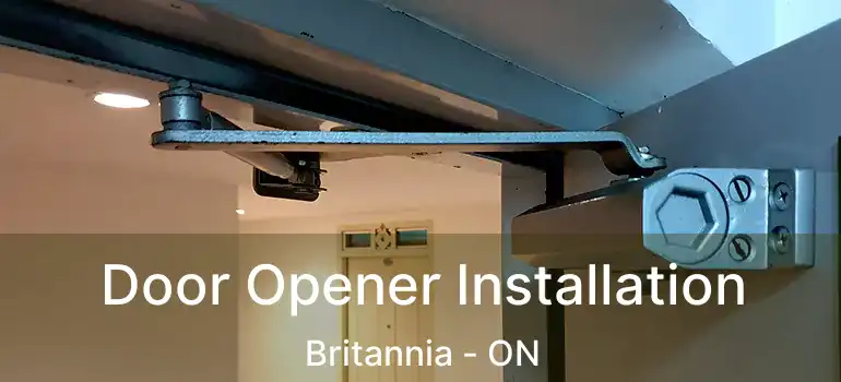 Door Opener Installation Britannia - ON