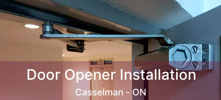  Door Opener Installation Casselman - ON