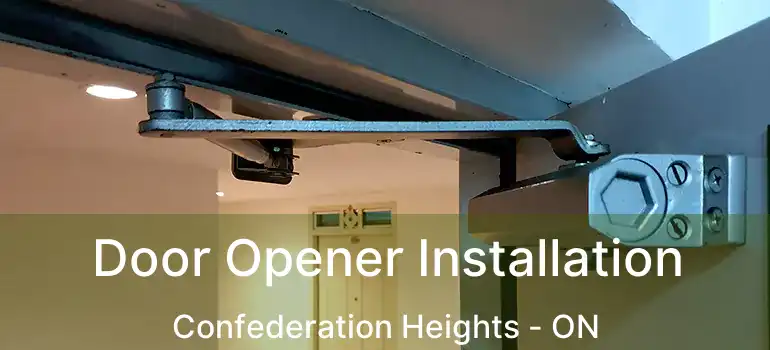 Door Opener Installation Confederation Heights - ON