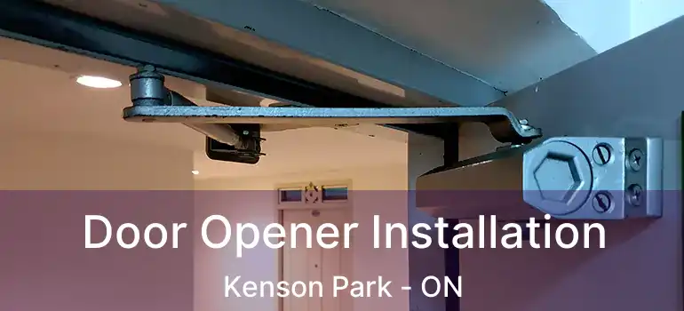 Door Opener Installation Kenson Park - ON