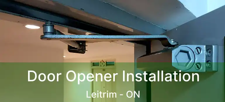 Door Opener Installation Leitrim - ON