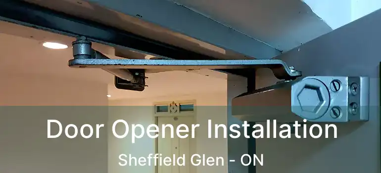 Door Opener Installation Sheffield Glen - ON