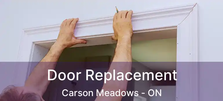Door Replacement Carson Meadows - ON