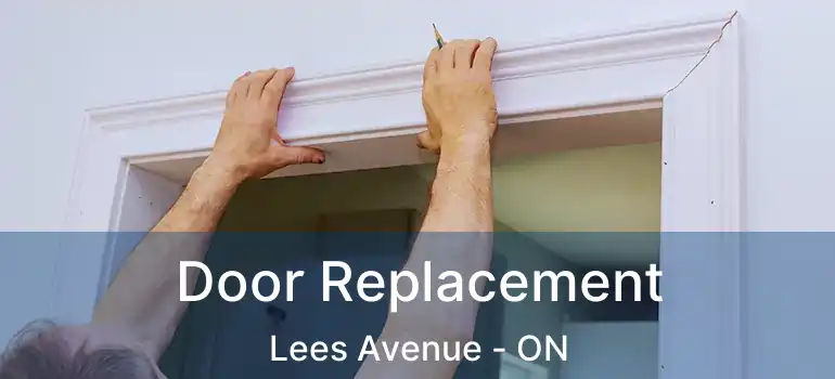  Door Replacement Lees Avenue - ON