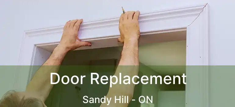  Door Replacement Sandy Hill - ON