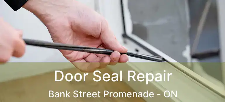  Door Seal Repair Bank Street Promenade - ON