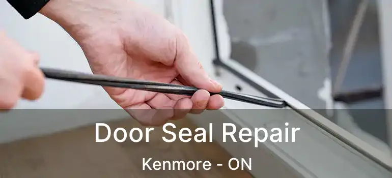 Door Seal Repair Kenmore - ON
