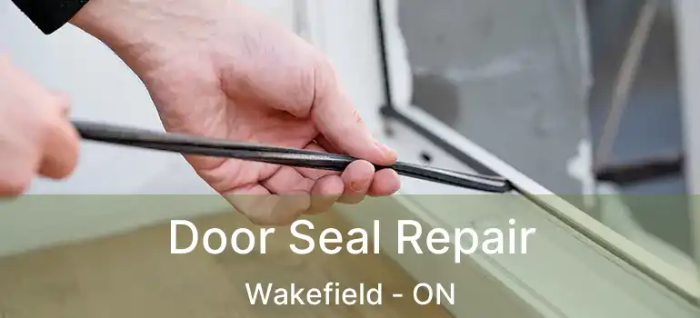  Door Seal Repair Wakefield - ON