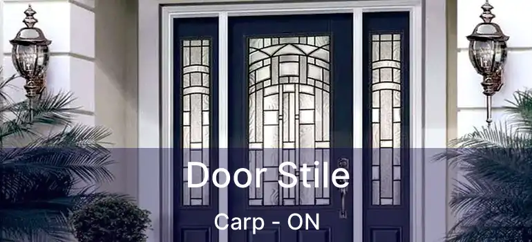  Door Stile Carp - ON