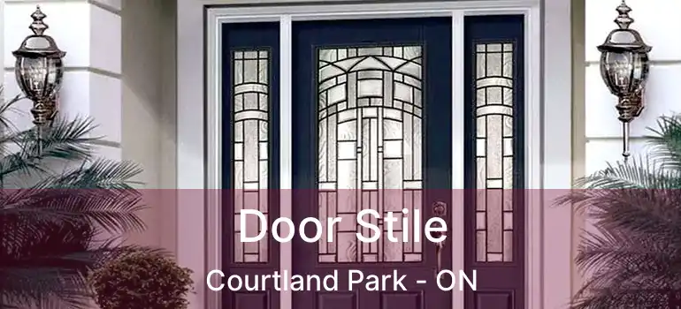  Door Stile Courtland Park - ON