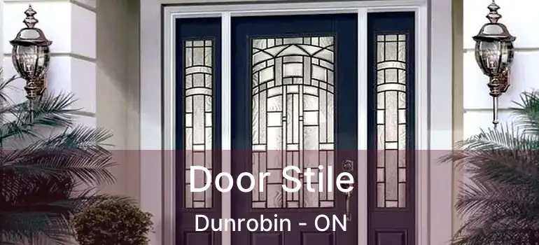 Door Stile Dunrobin - ON