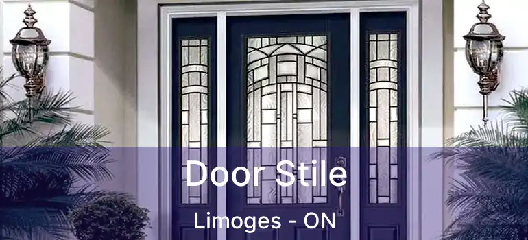 Door Stile Limoges - ON