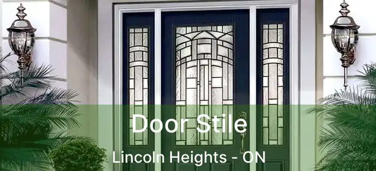 Door Stile Lincoln Heights - ON