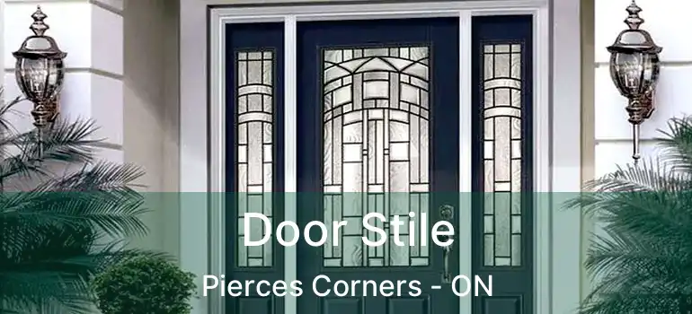 Door Stile Pierces Corners - ON