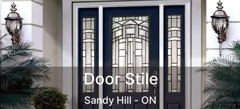  Door Stile Sandy Hill - ON