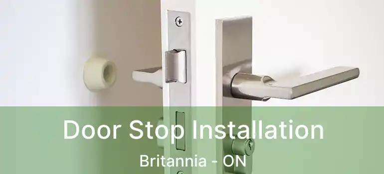 Door Stop Installation Britannia - ON