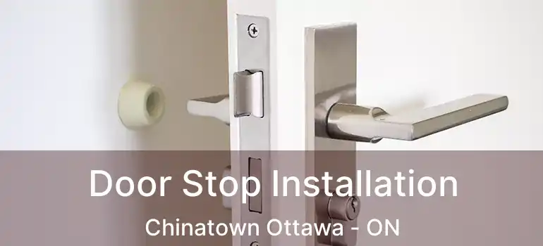 Door Stop Installation Chinatown Ottawa - ON