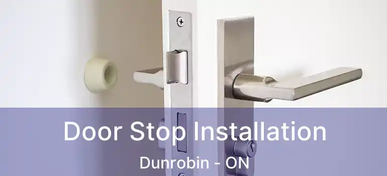 Door Stop Installation Dunrobin - ON