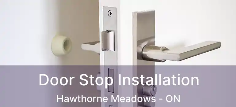 Door Stop Installation Hawthorne Meadows - ON