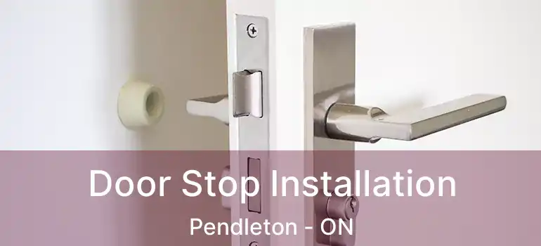  Door Stop Installation Pendleton - ON