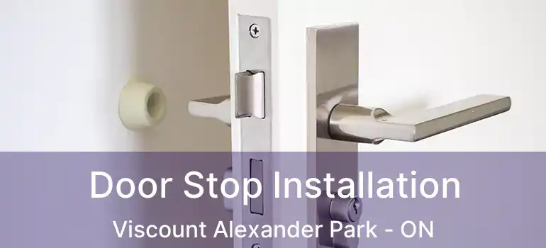 Door Stop Installation Viscount Alexander Park - ON