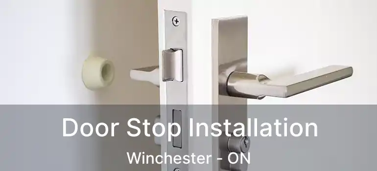 Door Stop Installation Winchester - ON