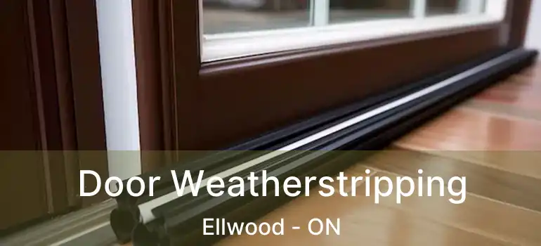 Door Weatherstripping Ellwood - ON