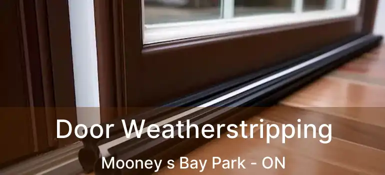 Door Weatherstripping Mooney s Bay Park - ON
