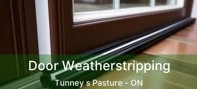 Door Weatherstripping Tunney s Pasture - ON