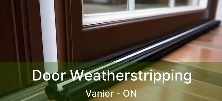 Door Weatherstripping Vanier - ON