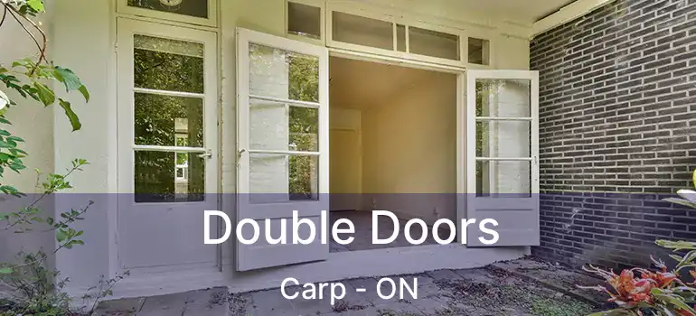 Double Doors Carp - ON