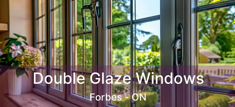 Double Glaze Windows Forbes - ON