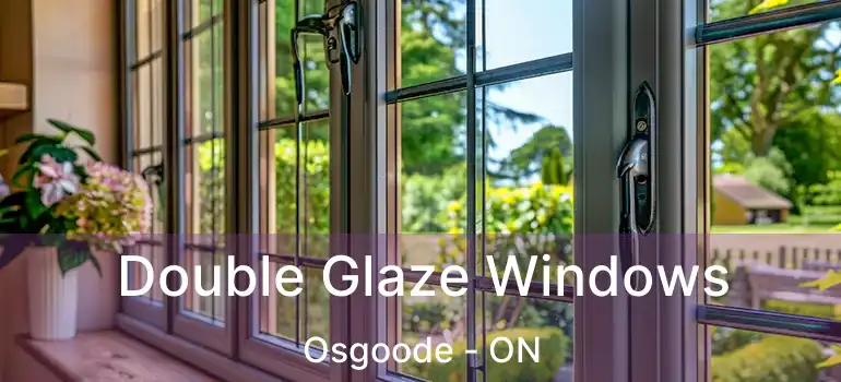 Double Glaze Windows Osgoode - ON