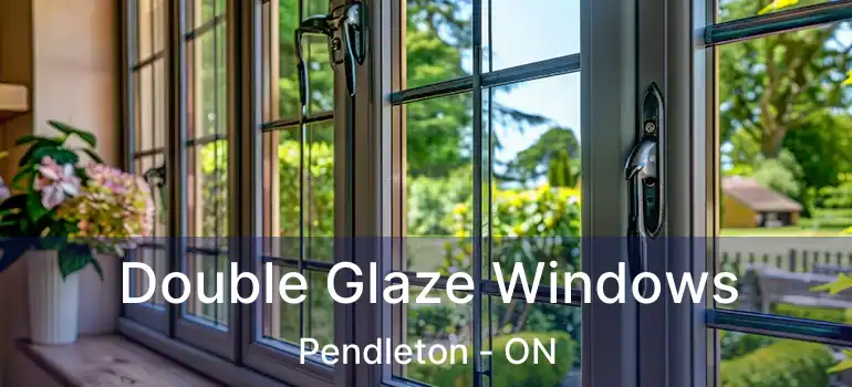  Double Glaze Windows Pendleton - ON