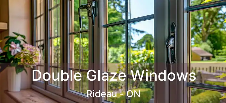 Double Glaze Windows Rideau - ON